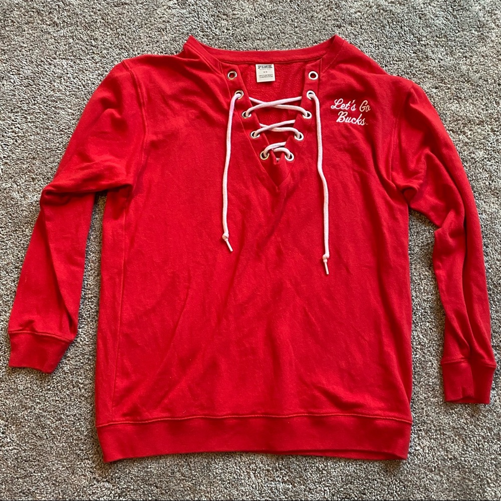 Victoria’s Secret Ohio State size M oversized sweatshirt